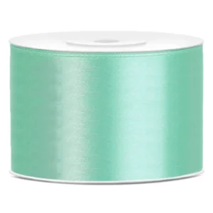 Ruban satin vert menthe pour décoration vert menthe