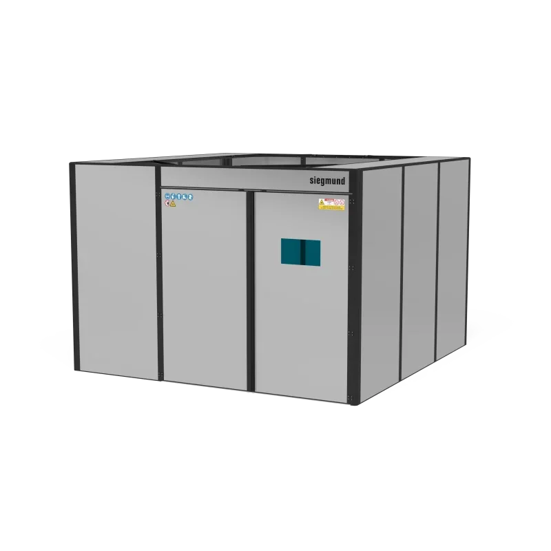 Produktansicht von Siegmund Laserschweißzelle modular 3740 x 3770 x 2520 mm