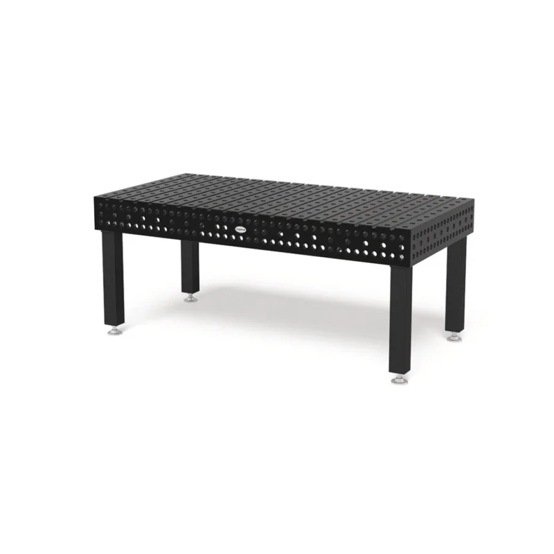 Produktansicht von Siegmund Nutentisch 2400 x 1200 x 200 mm Hexagon 8.7 System 28 Plasmanitriert, Quernuten Höhe 650 mm