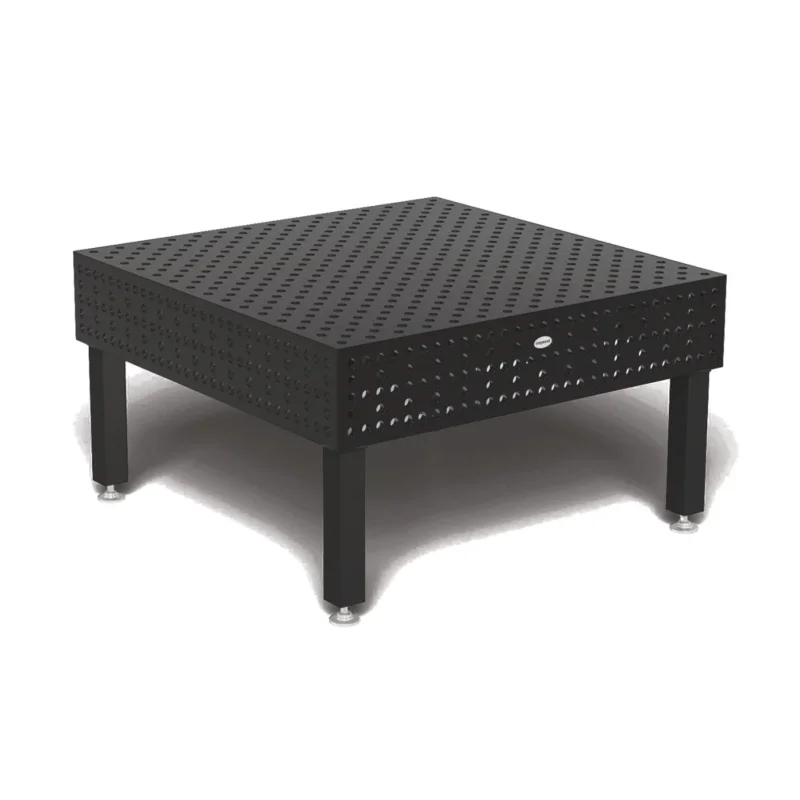 Produktansicht von Siegmund Schweißtisch 1500 x 1500 x 300 mm Professional Extreme 8.8 PLUS System 28 Plasmanitriert, Diagonalraster Höhe 750 mm