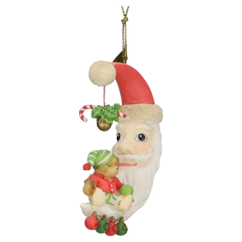 Teddy 118373 Dated 2004 Bear Sitting /Moon Hanging Ornament Enesco Cherished Teddies mit OVP