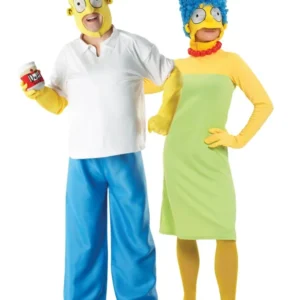 Homer und Marge Simpson™ Paarkostüm für Erwachsene