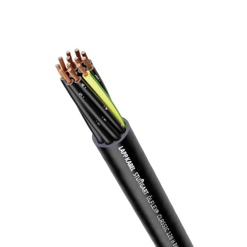Lapp Kabel&Leitung - Energiekabel >= 1 kV, für ortsveränderlichen Einsatz ÖLFLEX CLASSIC 128 H BK 1123538/500 0,6/1 KV 4G2,5 − 500 Meter