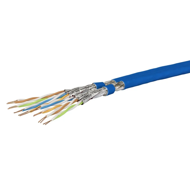 Metz Connect - Daten- und Kommunikationskabel Datenkabel Kat.7 blau GC1000-8P-Eca-T500 8P S/FTP AWG23 − 500 Meter