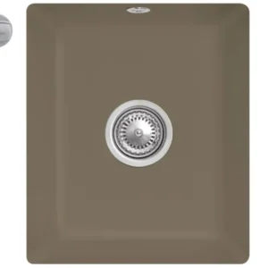 Villeroy & Boch Subway 45 SU - 3324 02 TR Timber Keramikspüle Excenterbetätigung