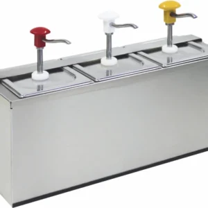 Druckknopf-Dosierspender mit GN Behälter "Cool"